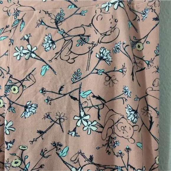 Disney Lularoe Winnie the Pooh Leggings tall and curvy - Picture 2 of 5